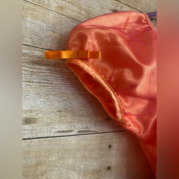 Lalaloopsy Girl Dress Small 3 - 4 Orange Costume Layered Ruffles Halloween - Picture 8 of 11